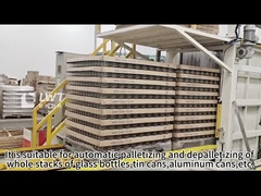 Como despaletar garrafas vazias