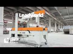 Máquina de fita de vedação de cartão dobrável