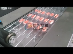 Máquina de embalagem de linhas industriais de embalagem de arroz de frutas secas de embalagem de pele de vácuo