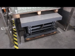 Como descarregar uma pilha de garrafas vazias