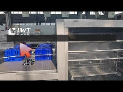 Máquina de limpeza de lavagem de alta pulverização para venda de plástico bandejas de cesto bandeja de ovos caixa de lavagem túnel