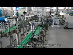 Máquina de embalagem de cartão robô