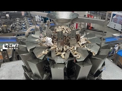 Máquina automática de enchimento de atum com controlo PLC 40-50 garrafas/min