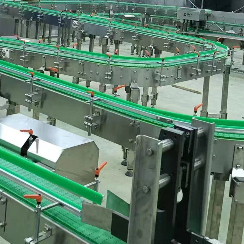 Indústria Alimentar Linha de Produção de Embalagens Tabela Top Chain Design de Cinturão de Transportador