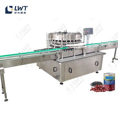 Máquina de enchimento de alimentos em cubos | Enchedor automático de latas rotativas | LWT