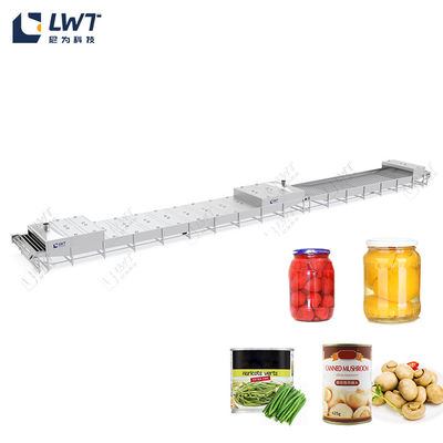 Máquina de esterilização automática Esterilizador de frutas enlatadas 220V / 380v / 120v