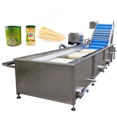 Linha de processamento de lavagem de cortes de aspargos / Máquina de produção de brócolis / Linha de máquinas de processamento de aspargos