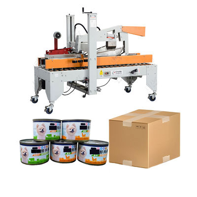 LWT Custom Dog Food Embalagem em lata Linha de máquinas caixa máquina de gravação caixa selante caixa automática máquina de vedação de cartão