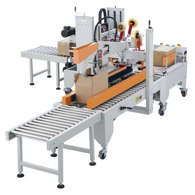 End Of Packaging Line Machinery Pack Left Right Box Cartão Máquina de vedação