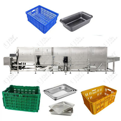 Indústria Equipamento de limpeza Caixa de conversão / cesta / máquina de lavar bandejas