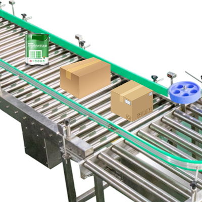 Partes de rolos de transportador Estrutura simples personalizada Sistemas de transportador de gravidade Roller