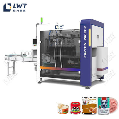 Linha de produção de alimentos para cães de estimação de alumínio enlatado Máquina de processamento de alimentos para cães de gato
